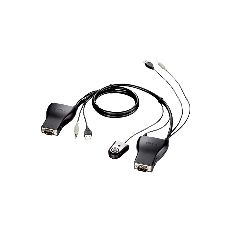 D-link KVM-222 2 Port  USB KVM Switch With Audio Support 