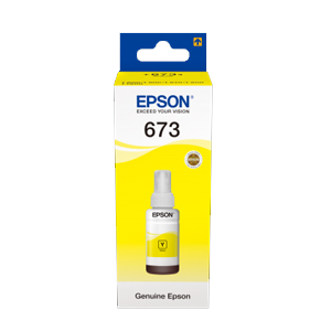 Epson T6734 Original Yellow Ink Bottle 70ml
