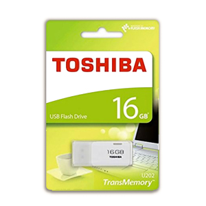 Toshiba Hayabusa White 16GB USB flash
