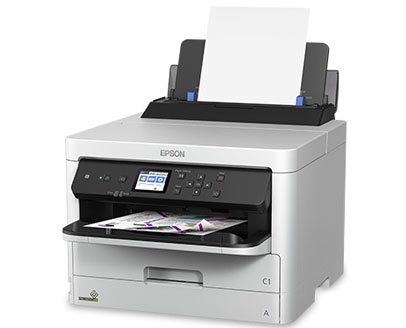 Epson WorkForce Pro Workgroup Wireless, A4 colour Inkjet printer, double sided printing  
