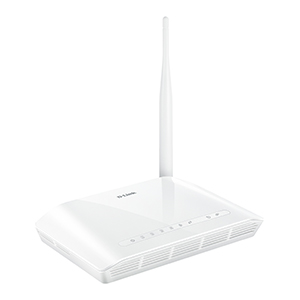 D-Link DSL-2370u Wireless N 150 ADSL2+ 4-Port Ethernet Router