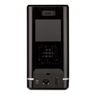 D-Link NAS 2 Bay Cloud Network Attached Enclosure with 1* 10/100/1000Mbps port, Green Ethernet, White  Pure Tech