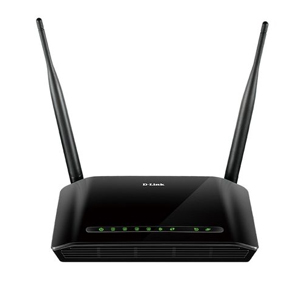 D-Link DSL-2740u Wireless N300 ADSL2+  4-Port Wi-Fi Router