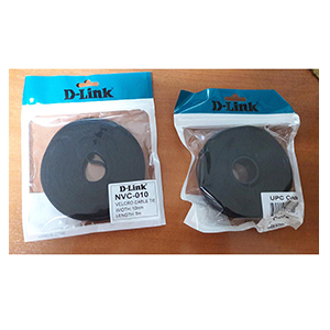 D-Link NVC-010 Velcro Cable Tie width 10mm Length 5m - Black