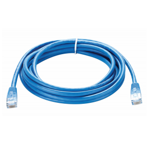 D-link Cat5E UTP 24 AWG PVC Round Patch Cord - 3 Meter - Blue (NCB-5EUBLUR1-3)
