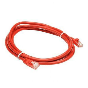 D-link Cat6 UTP 24 AWG PVC Round Patch Cord - 2 Meter - Red (NCB-C6UREDR1-2)