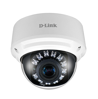 D-link DCS-F4622E 4 MegaPixel Full HD Outdoor PoE Vandal Proof Dome Camera