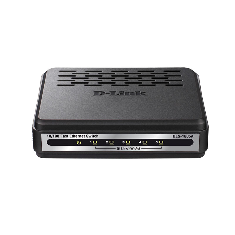 D-link DES-1005A 5 Port 10/100BASE Unmanaged Ethernet Switch