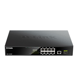 D-Link DGS-1010MP 10-PORT GIGABIT POE SWITCH