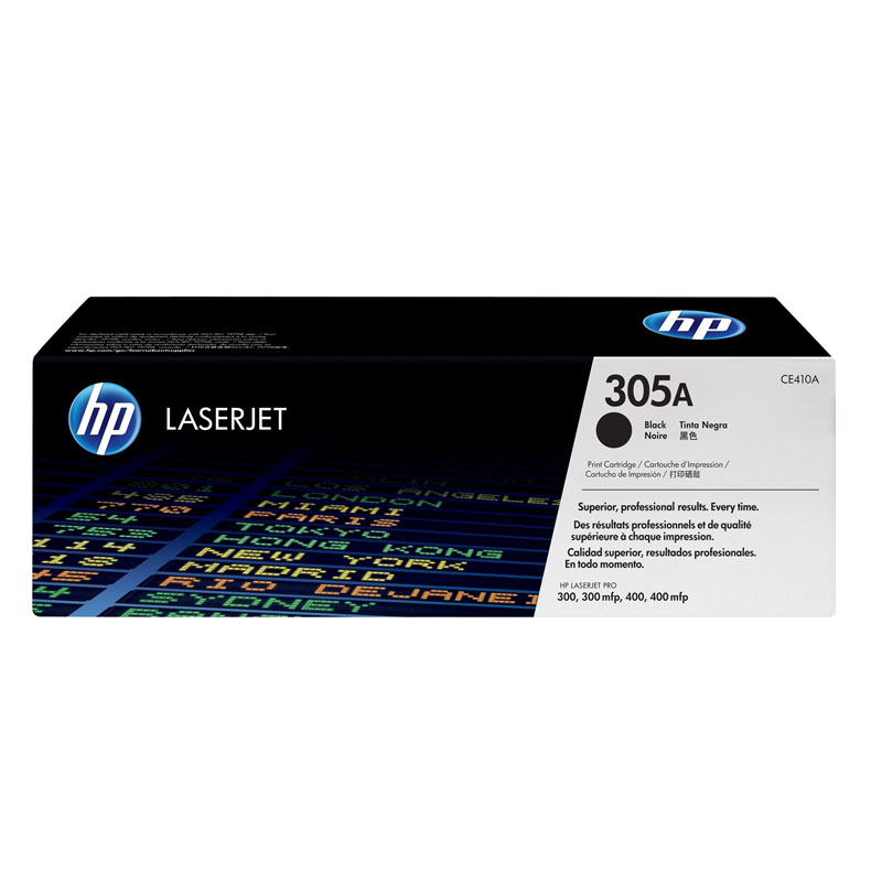 HP 305A Black Original LaserJet Toner Cartridge 