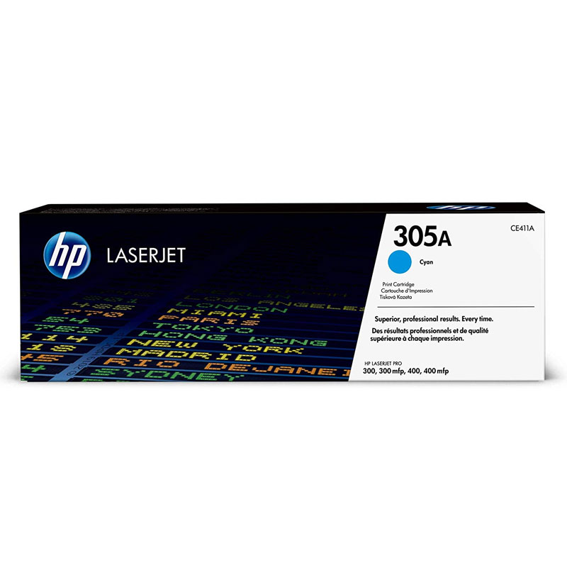 HP 305A Cyan Original Laser Jet Toner Cartridge