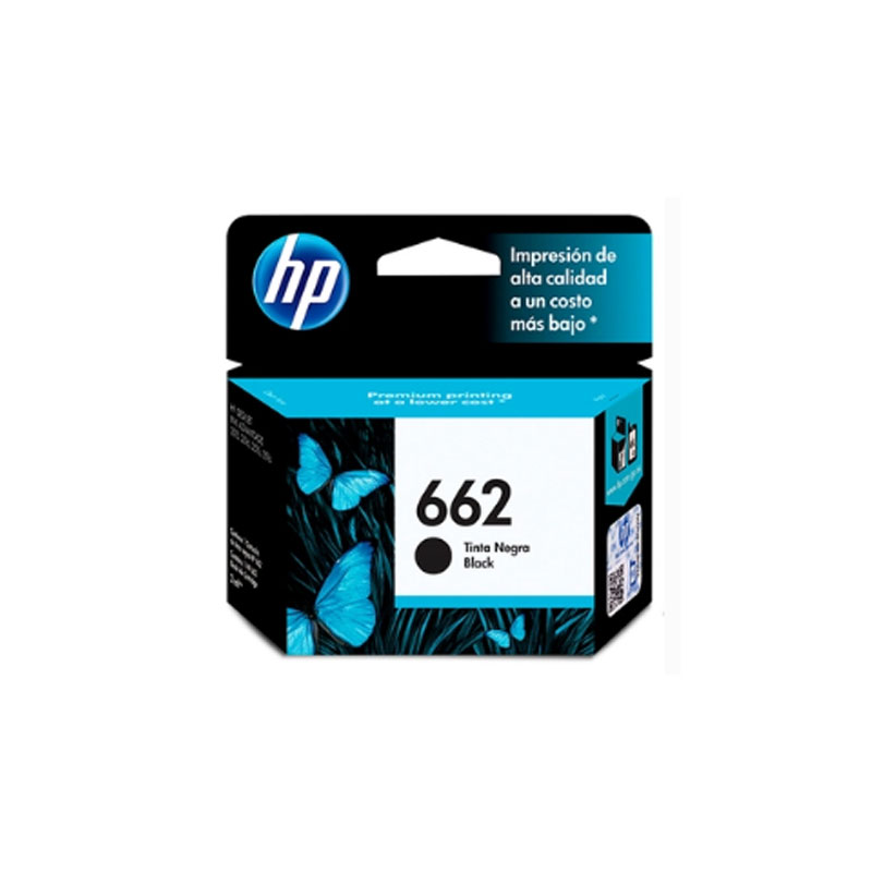 HP 662 Black Original Ink Advantage Cartridge(CZ103AL)