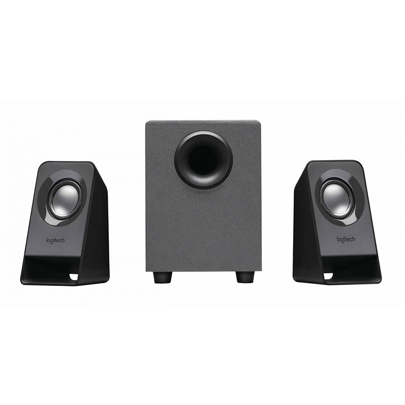 Logitech Multimedia Compact Speaker System Z211 2.1 Stereo Speakers with Subwoofer