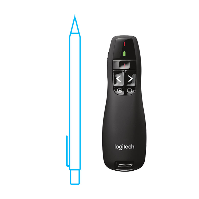 Logitech R400 Wireless Presentation Remote with Laser Pointer