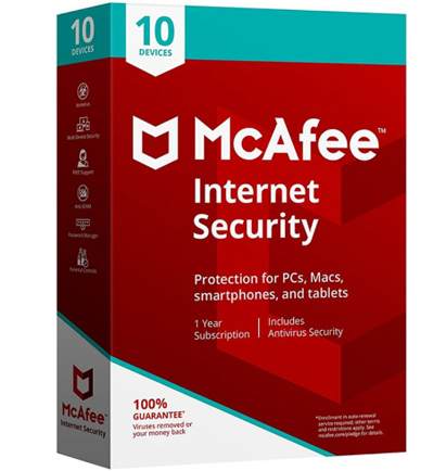 McAfee Internet Security 10 Devices