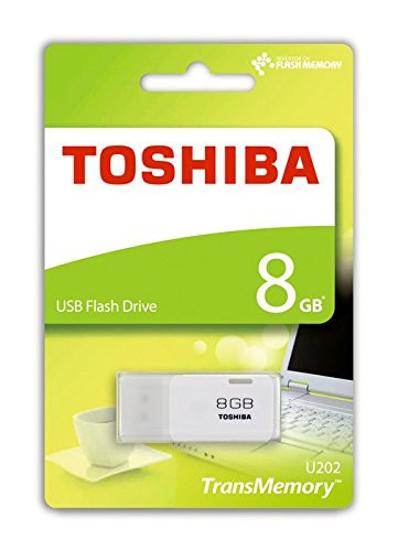 Toshiba Hayabusa White 8GB USB flash