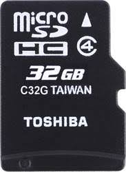 Toshiba High Speed N102 32GB SD Memory Card Class 4 