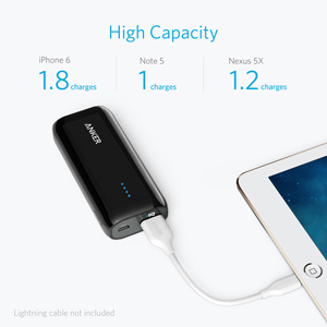 Anker Astro E1 Power Bank 5200mAh Black