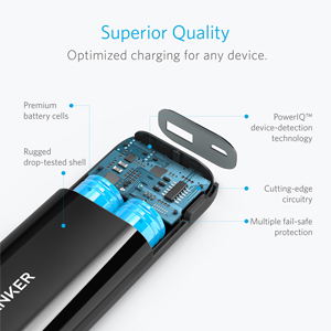 Anker Astro E1 Power Bank 5200mAh Black