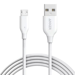 Anker PowerLine Micro USB Cable white 0.9m 