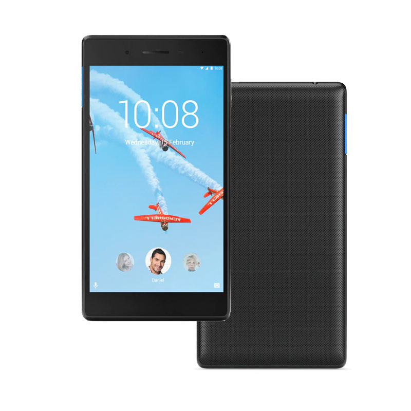Lenovo Tab E7 Tablet - 7", 8GB, 1GB RAM, WI-FI + 3G + Voice Calling, Slate Black-pure-tech
