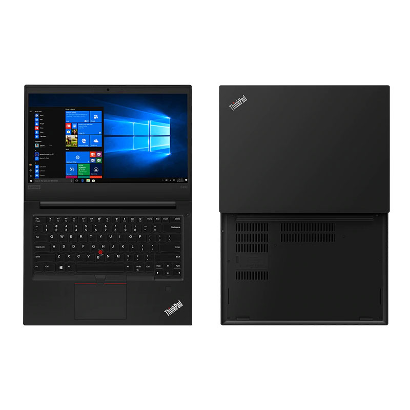 Lenovo ThinkPad E490 Business Laptop, Core i5-8265U (4C / 8T, 1.6 / 3.9GHz, 6MB), 14" HD monitor Anti-glare, 8GB DDR4-2400, 1TB 5400rpm HDD, Win 10-pure-tech
