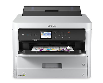 Epson WorkForce Pro Workgroup Wireless, A4 colour Inkjet printer, double sided printing  pure tech