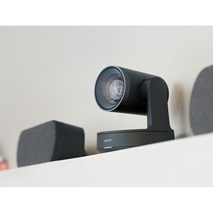 LW2960001242 LOGITECH WEBCAMERA RALLY BLACK USB PLUG EMEA DUAL SPEAKER UK/HONG KONG