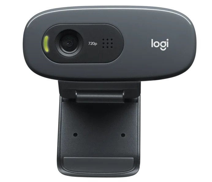 Logitech C270 HD Webcam, 720p Video with Noise