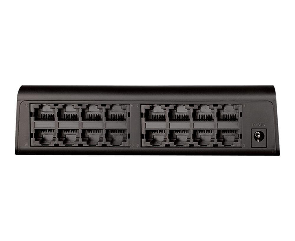 D-Link DES-1016A 16-Port 10/100 Unmanaged Ethernet Switch