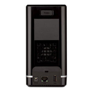 D-Link NAS 2 Bay Cloud Network Attached Enclosure with 1* 10/100/1000Mbps port, Green Ethernet, White  Pure Tech